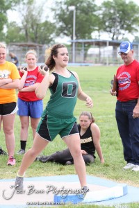 At the Ellinwood Middle School Invitational Track Meet At the Ellinwood Middle School Invitational Track Meet