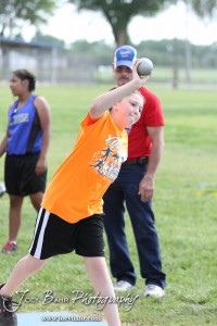 At the Ellinwood Middle School Invitational Track Meet At the Ellinwood Middle School Invitational Track Meet