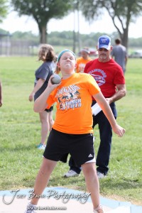 At the Ellinwood Middle School Invitational Track Meet At the Ellinwood Middle School Invitational Track Meet