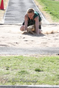 At the Ellinwood Middle School Invitational Track Meet At the Ellinwood Middle School Invitational Track Meet