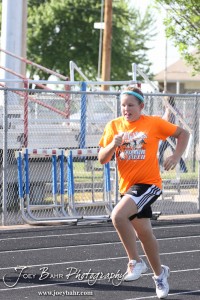 At the Ellinwood Middle School Invitational Track Meet At the Ellinwood Middle School Invitational Track Meet