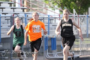 At the Ellinwood Middle School Invitational Track Meet At the Ellinwood Middle School Invitational Track Meet