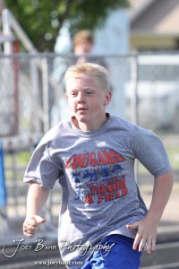 At the Ellinwood Middle School Invitational Track Meet At the Ellinwood Middle School Invitational Track Meet