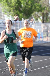 At the Ellinwood Middle School Invitational Track Meet At the Ellinwood Middle School Invitational Track Meet