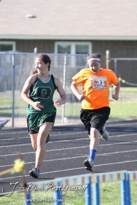 At the Ellinwood Middle School Invitational Track Meet At the Ellinwood Middle School Invitational Track Meet