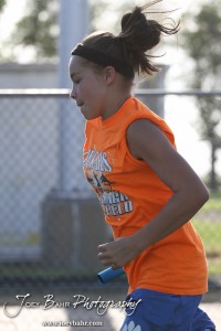 At the Ellinwood Middle School Invitational Track Meet At the Ellinwood Middle School Invitational Track Meet