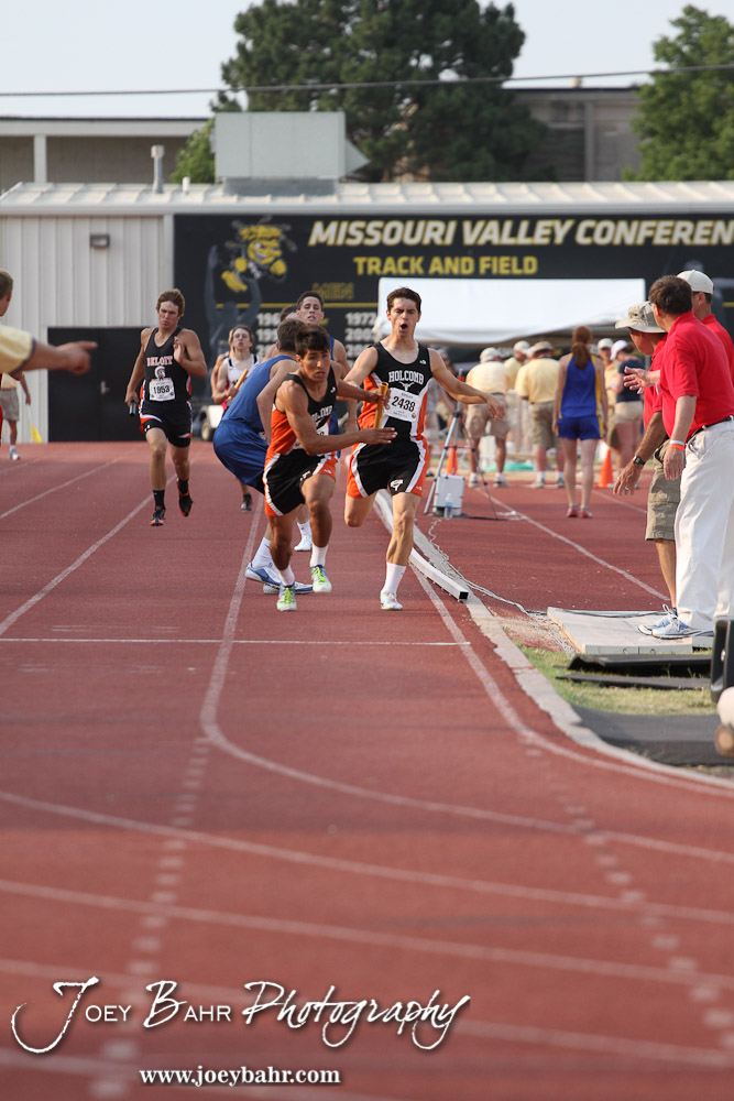 2012 KSHSAA State Track and Field Championship Day 1 Joey Bahr