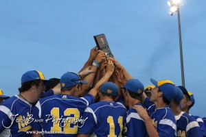 KSHSAA 4A Regional Baseball Championship The Nickerson Panthers hold up the 4A Regional Baseball Championship plaque after their 4-1 victory over the Colby Eagles at the KSHSAA 4A Regional Baseball Championship at Legion Field in Hoisington, Kansas on May 16, 2012. (Photo: Joey Bahr, www.joeybahr.com)
