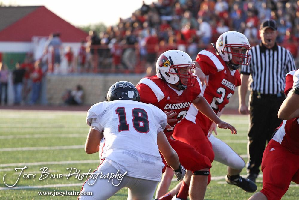 Great Bend vs Hoisington Football 83112 Joey Bahr Photography