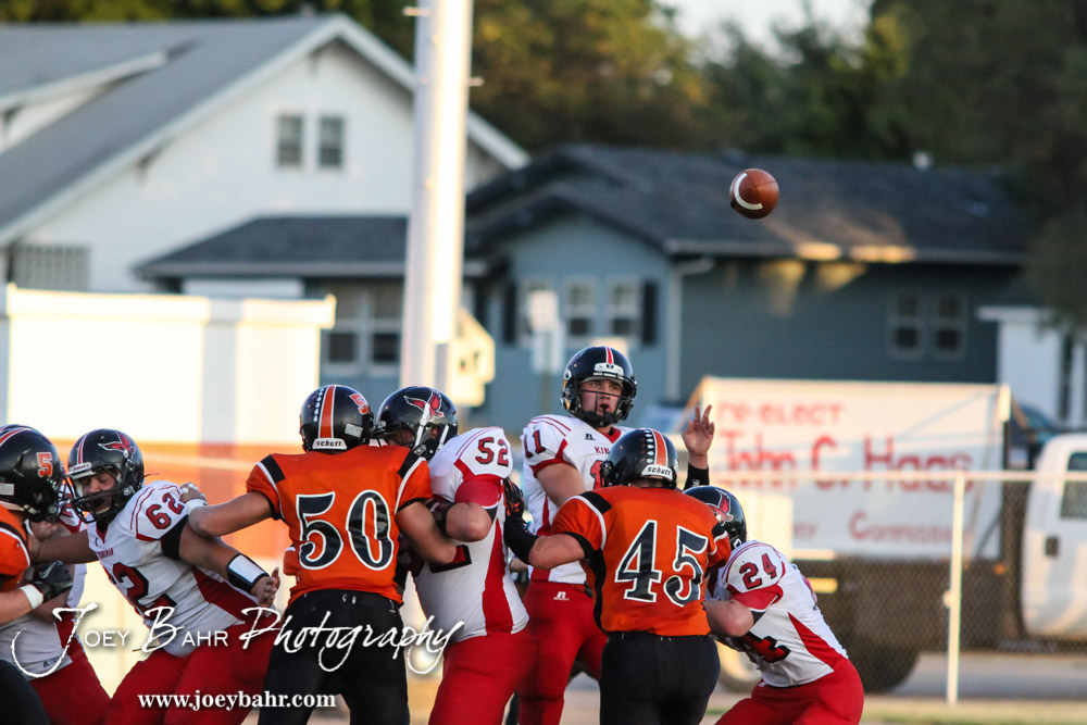 Kingman versus Larned Football 91914 Joey Bahr Photography