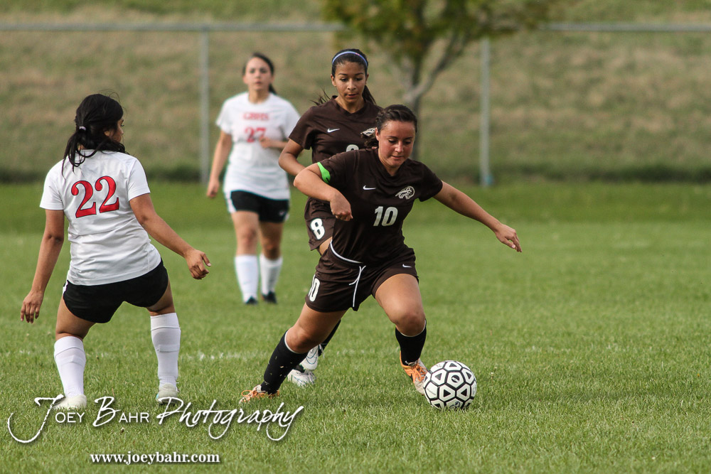 Garden City Girls Soccer At Great Bend 4 21 15 Joey Bahr Photography