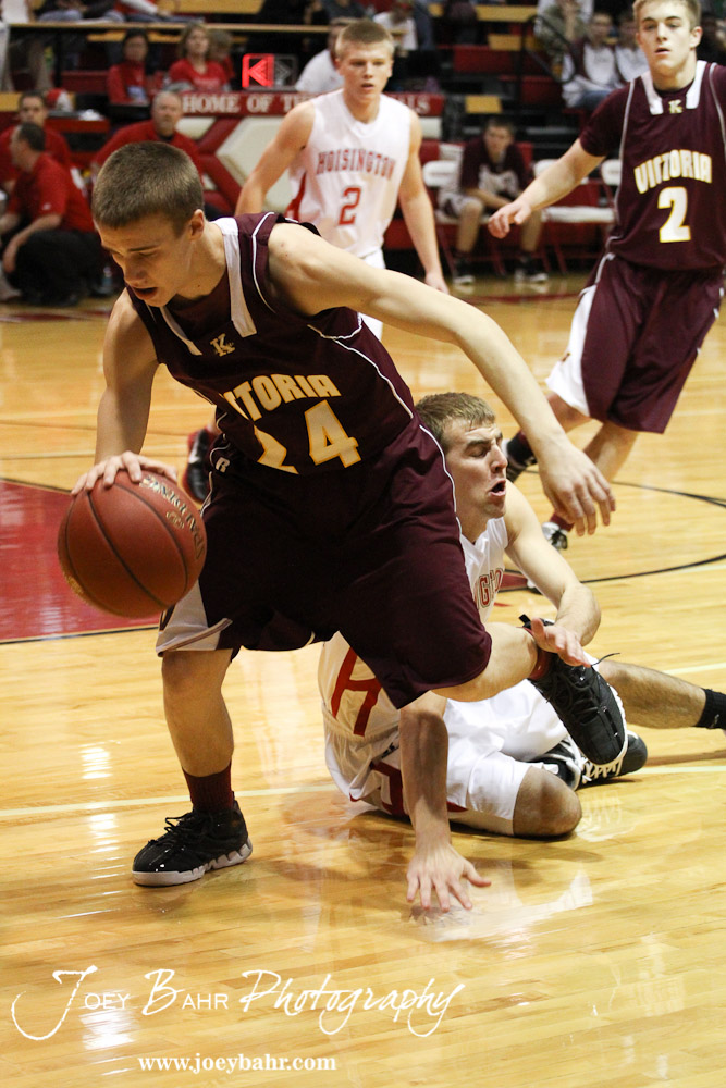 2012 Hoisington Winter Jam Victoria vs Hoisington Boys Joey Bahr