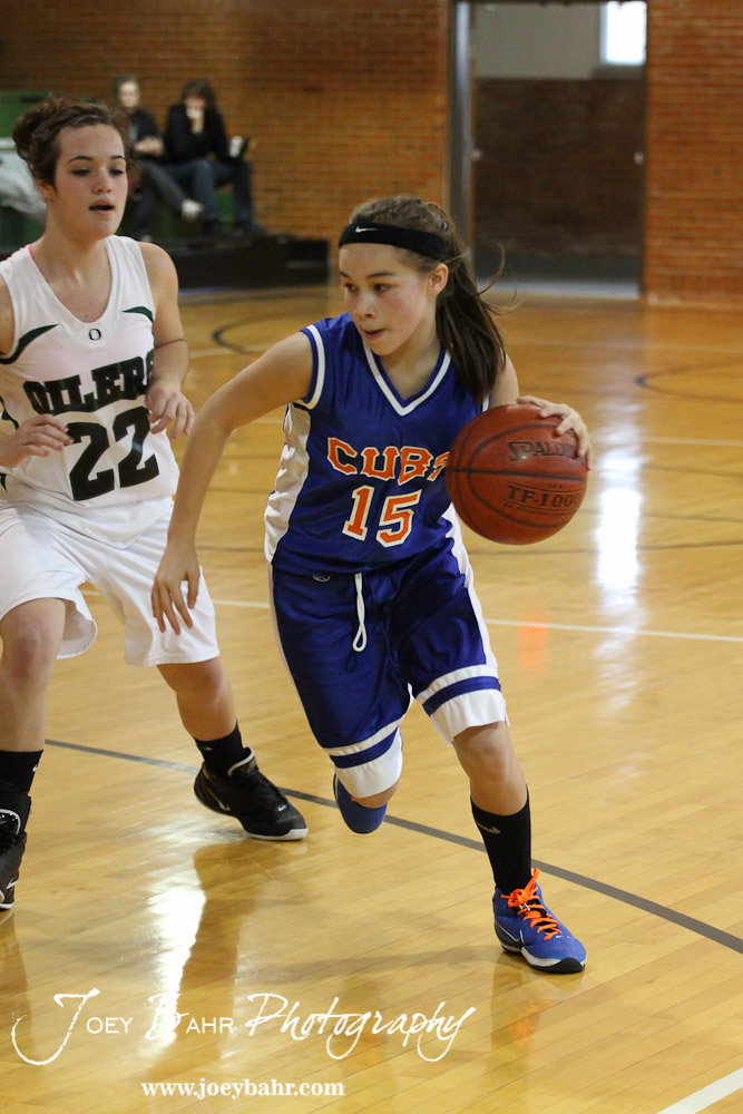 Otis-Bison Junior High Girls JV vs Central Plains