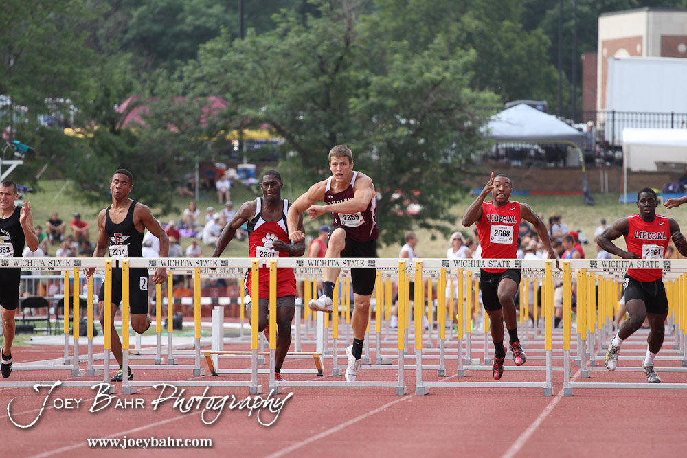2012 KSHSAA State Track and Field Championship Day 2 Joey Bahr