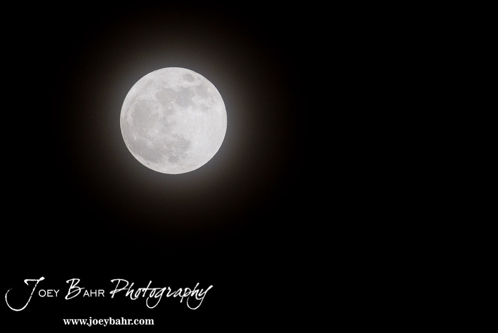 Super Moon over Central Kansas