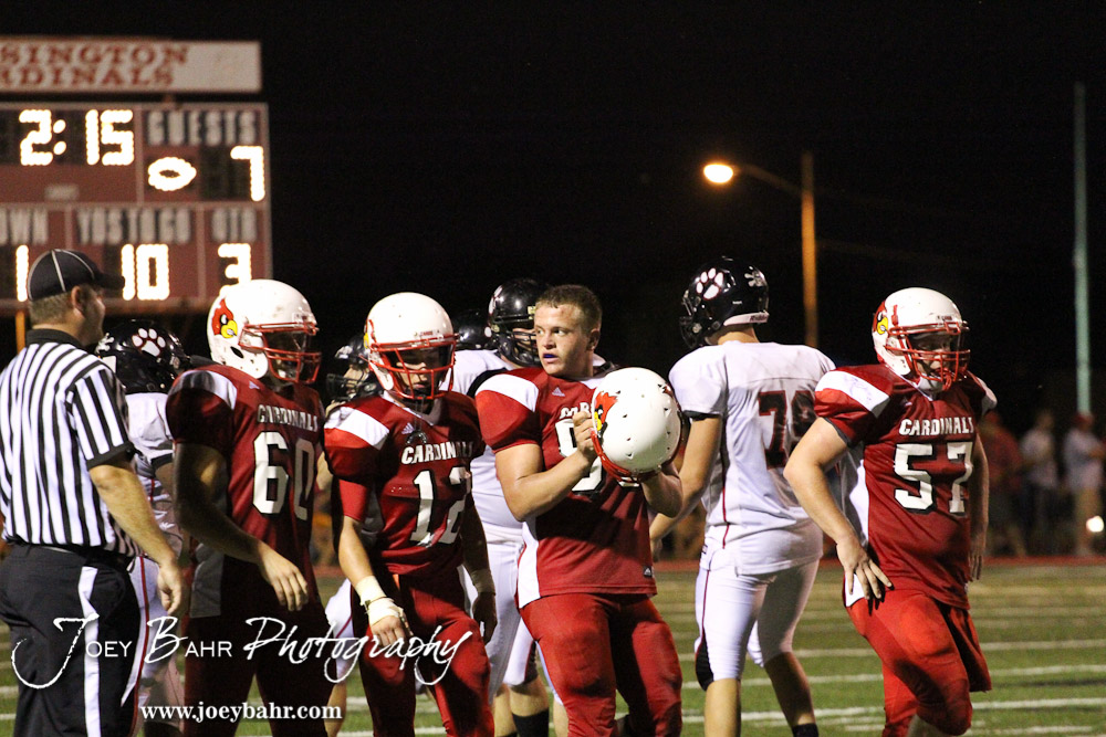 Great Bend vs Hoisington Football 8-31-12
