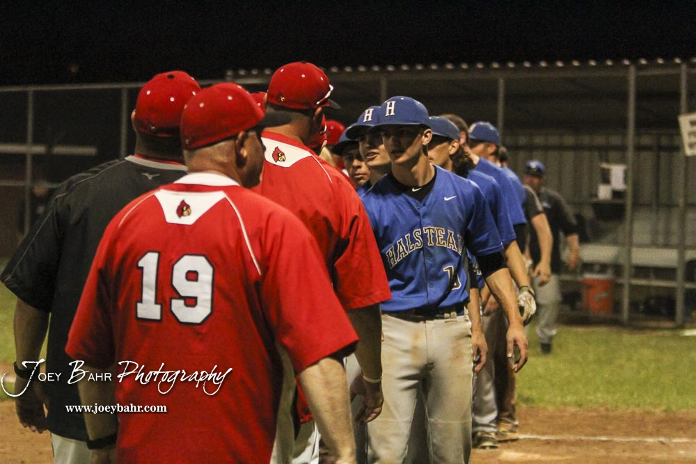 Halstead Dragons vs Hoisington Cardinals Baseball 42718 Joey Bahr